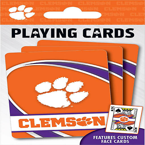 Clemson Tigers Playing Cards - 54 Card Deck