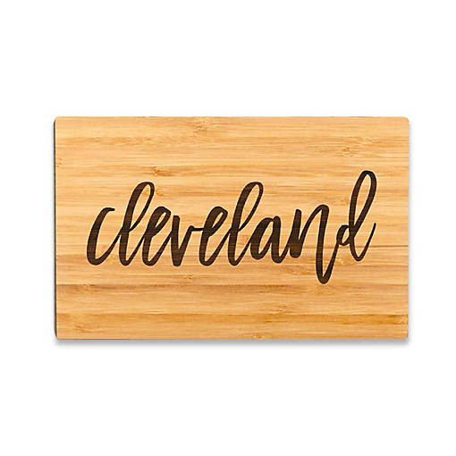 Cleveland Bamboo Board 9.5x6