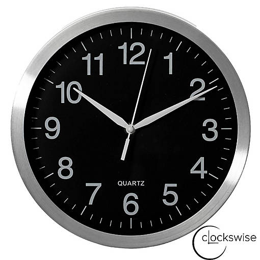 Clockswise 10-in Round Quartz Wall Clock