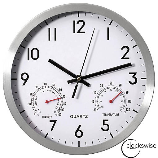 Clockswise 10-inch Non-Ticking Quartz Wall Clock