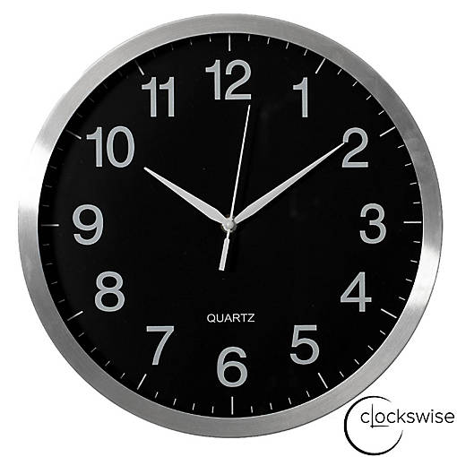 Clockswise 12-in Round Quartz Wall Clock