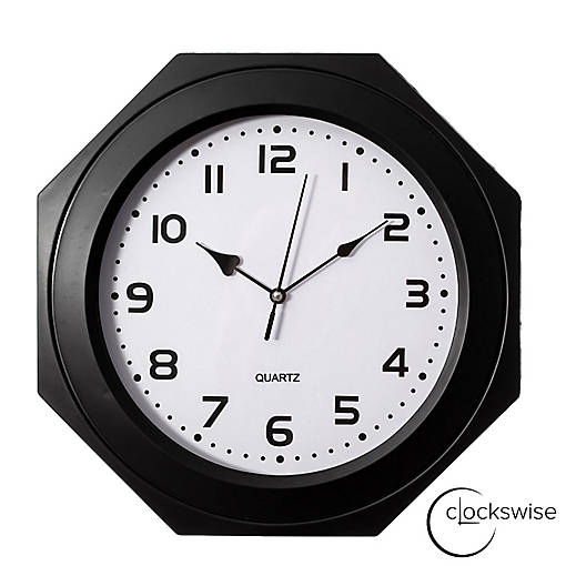 Clockswise 12-inch Non-Ticking clock