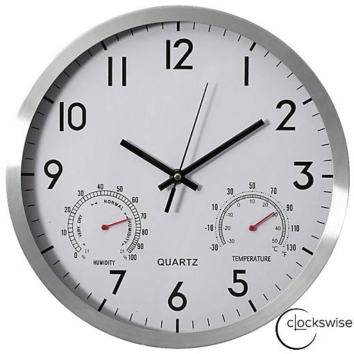 Clockswise 12-inch Non-Ticking Quartz Wall Clock
