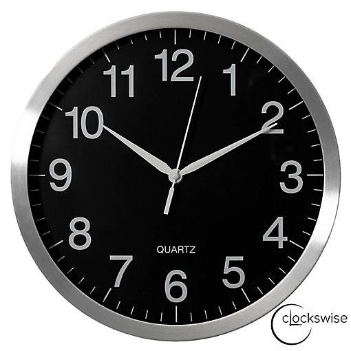 Clockswise 14-in Round Quartz Wall Clock