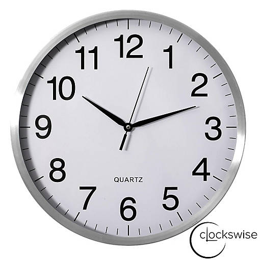 Clockswise 16-in Round Quartz Wall Clock