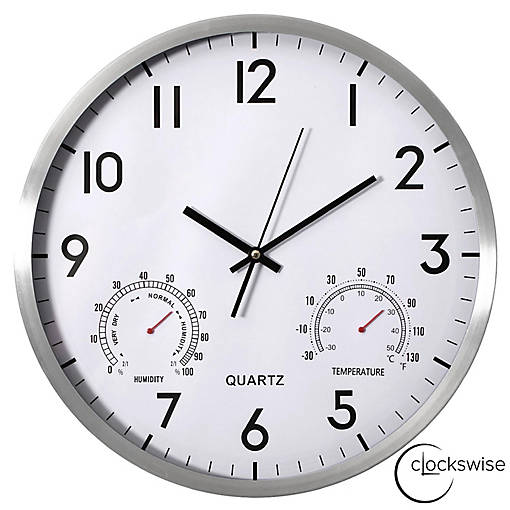 Clockswise 16-inch Non-Ticking Quartz Wall Clock