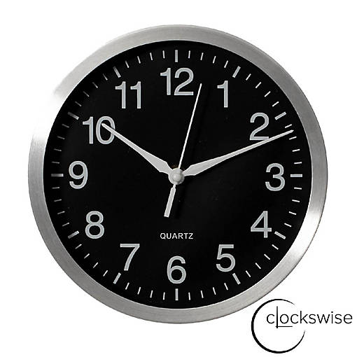 Clockswise 8-in Round Quartz Wall Clock