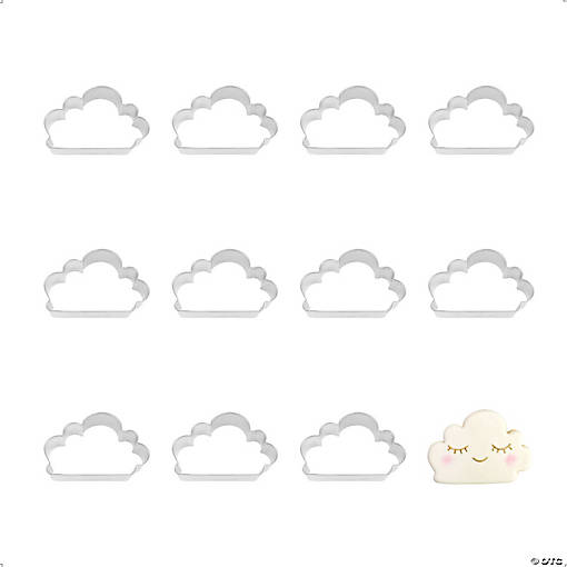 Cloud 4" Cookie Cutters