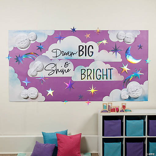 Cloud 9 Classroom Bulletin Board Set - 42 Pc.