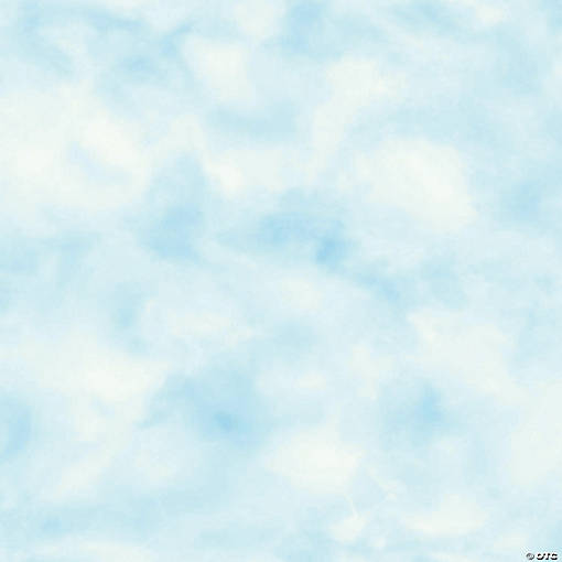 Cloud Blue Peel &amp; Stick Wallpaper