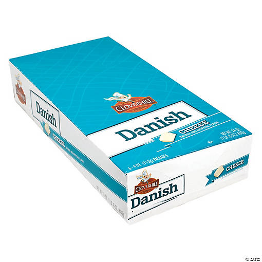 CLOVERHILL Cheese Danish, 4 oz - 12 Count