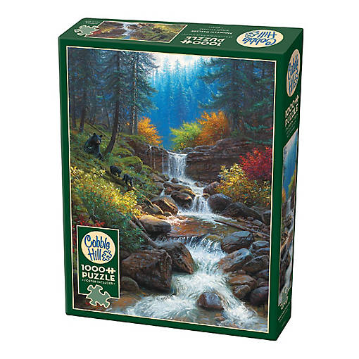 Cobble Hill: Mountain Cascade 1000 Piece Puzzle