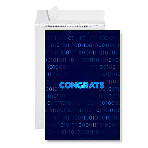 Coding Graduation Congrats 8.5x11IN