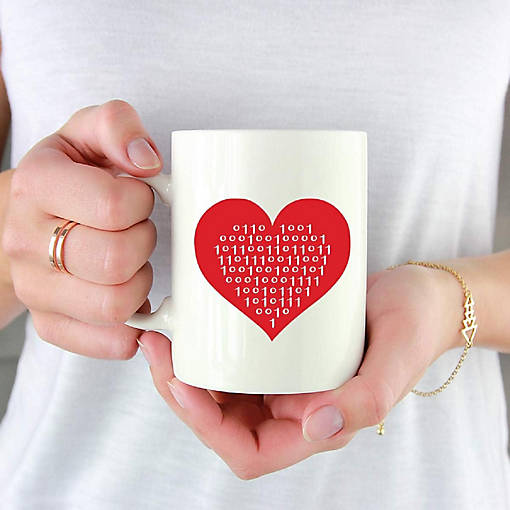 Coffee Mug Number Heart