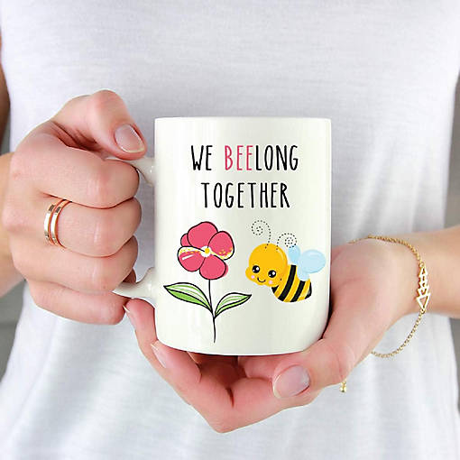 Coffee Mug We Beelong Together Bee