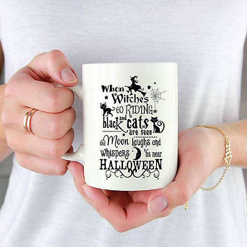 Coffee Mug When Witches go Riding