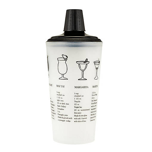 Collins 30oz. Black Recipe Shaker