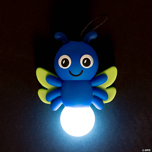 Colorful Mini Firefly Pull Flashlights - 12 Pc. for Camp Themes