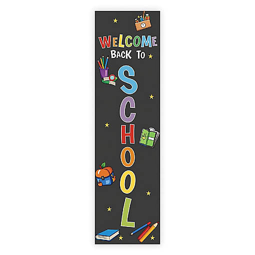 Colorful Vertical Welcome - 13 x 48 Inch