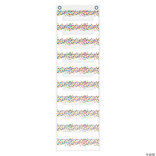 Confetti File Folder Pocket Chart