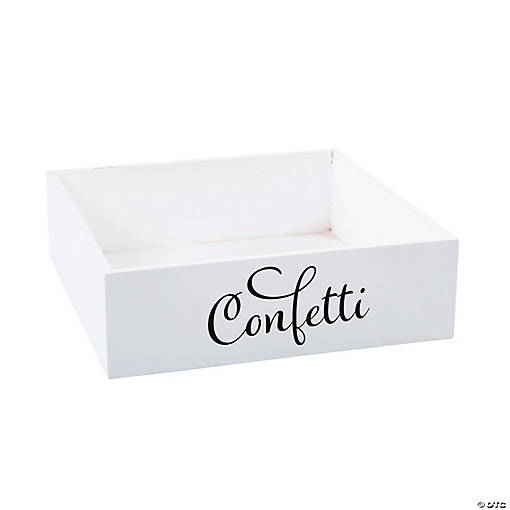 Confetti Holder Box