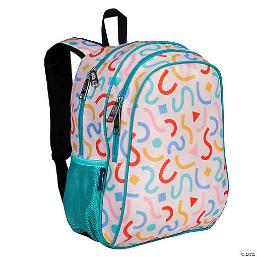 Confetti Peach 15 Inch Backpack