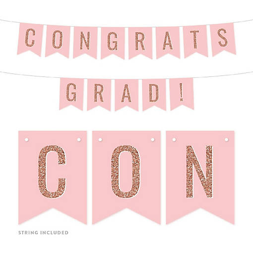 Congrats Grad 4x5.5IN Banner