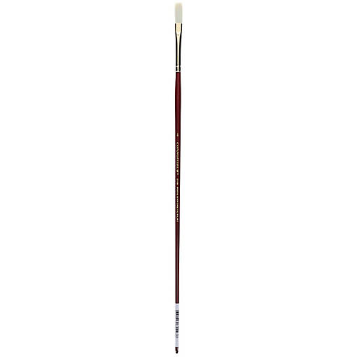 Connoisseur Brush Pure Synth Bristle LH Flat #4