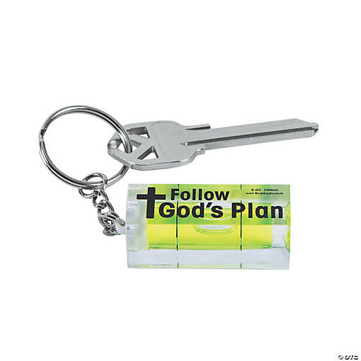 Construction VBS Level Toy Keychains - 12 Pc.
