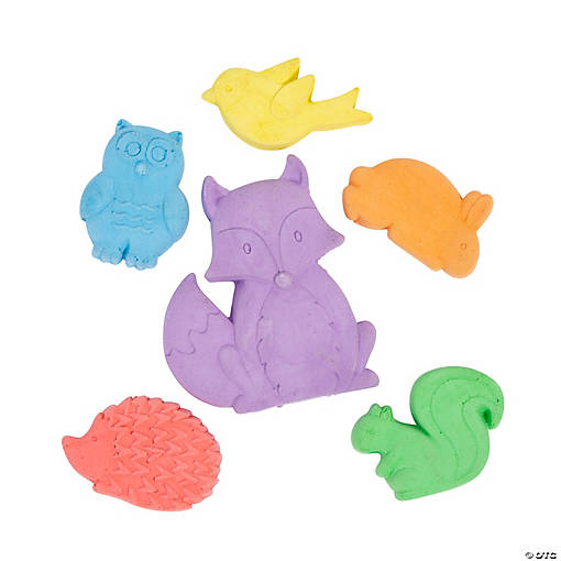 Cool2Create Animal-Shaped Sidewalk Chalk Sets - 6 Boxes