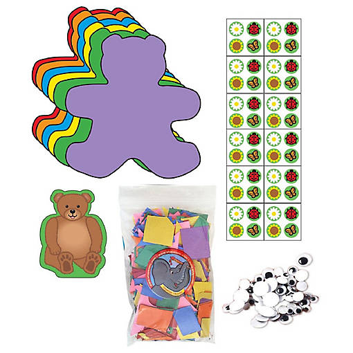 Creative Shapes Etc. - Activity Kit - Teddy Bear