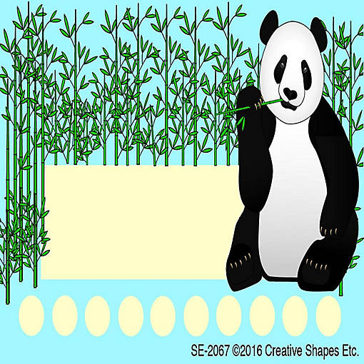 Creative Shapes Etc. - Incentive Punch Cards - Panda