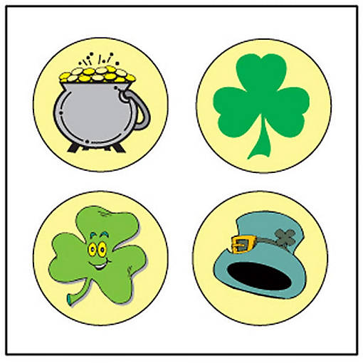 Creative Shapes Etc. - Incentive Stickers - St. Patrick's Theme