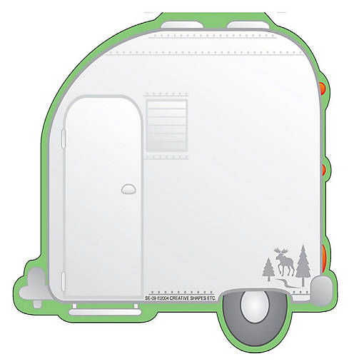 Creative Shapes Etc. - Large Notepad - Camper