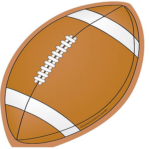 Creative Shapes Etc. - Large Notepad - Football