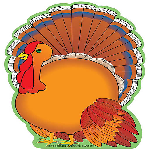 Creative Shapes Etc. - Large Notepad - Turkey