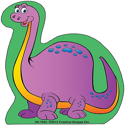 Creative Shapes Etc. - Mini Notepad - Brontosaurus