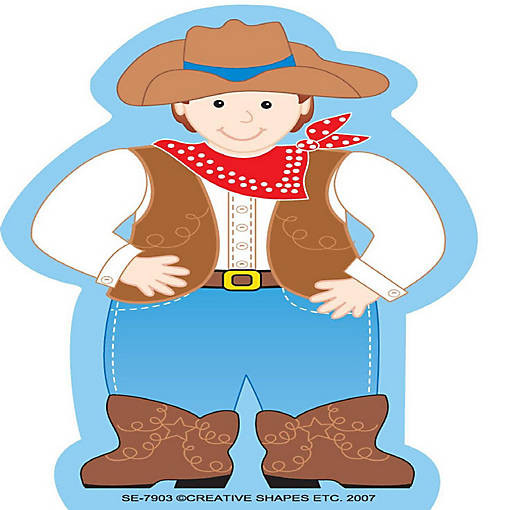 Creative Shapes Etc. - Mini Notepad - Cowboy