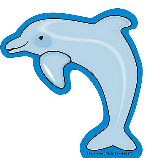 Creative Shapes Etc. - Mini Notepad - Dolphin