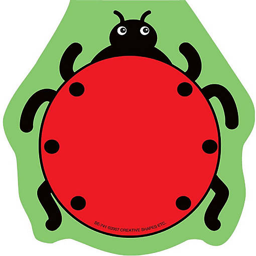 Creative Shapes Etc. - Mini Notepad - Ladybug