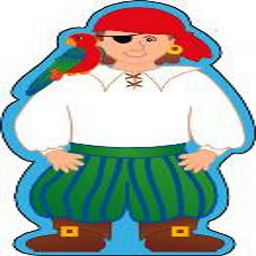 Creative Shapes Etc. - Mini Notepad - Pirate/boy