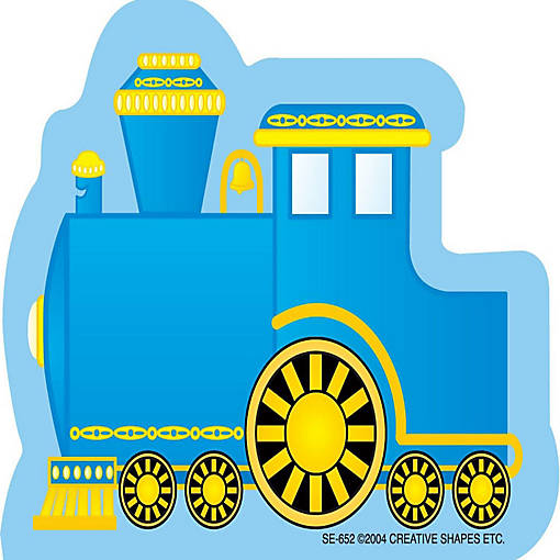Creative Shapes Etc. - Mini Notepad - Train Engine