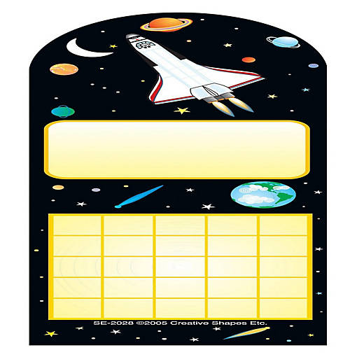 Creative Shapes Etc. - Personal Incentive Chart - Space