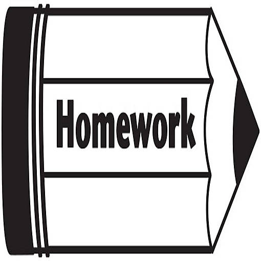 Creative Shapes Etc. - Self Inking Teacher Stamp - Homework