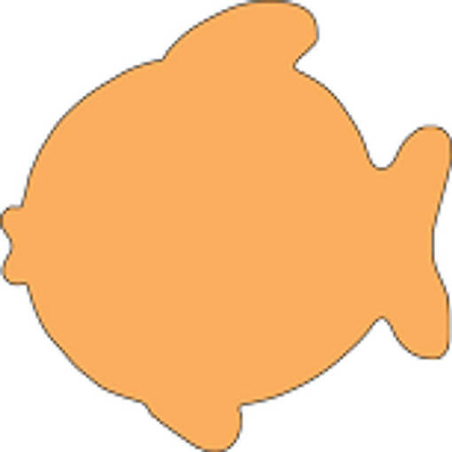 Creative Shapes Etc. - Sticky Shape Notepad - Fish
