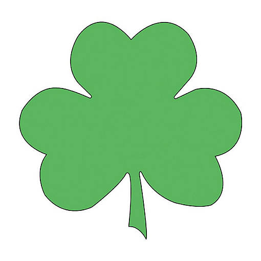Creative Shapes Etc. - Sticky Shape Notepad - Shamrock