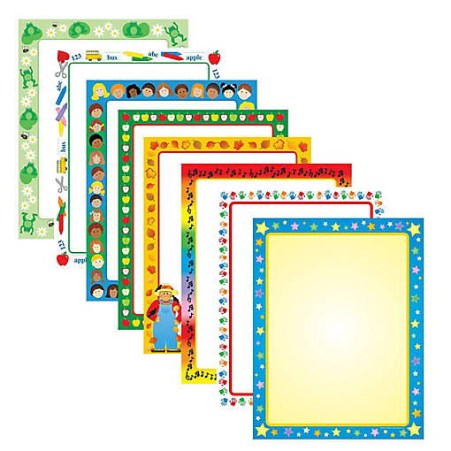 Creative Shapes Etc. - Teacher's Favorite Computer Paper Set