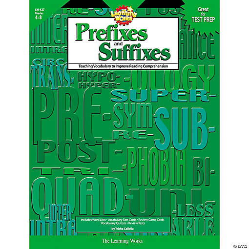 Creative Teaching Press Prefixes and Suffixes Book