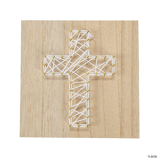 Cross String Art Craft