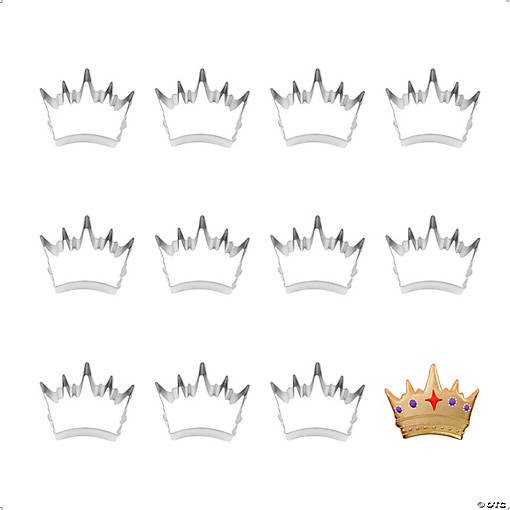 Crown King 3.5" Cookie Cutters